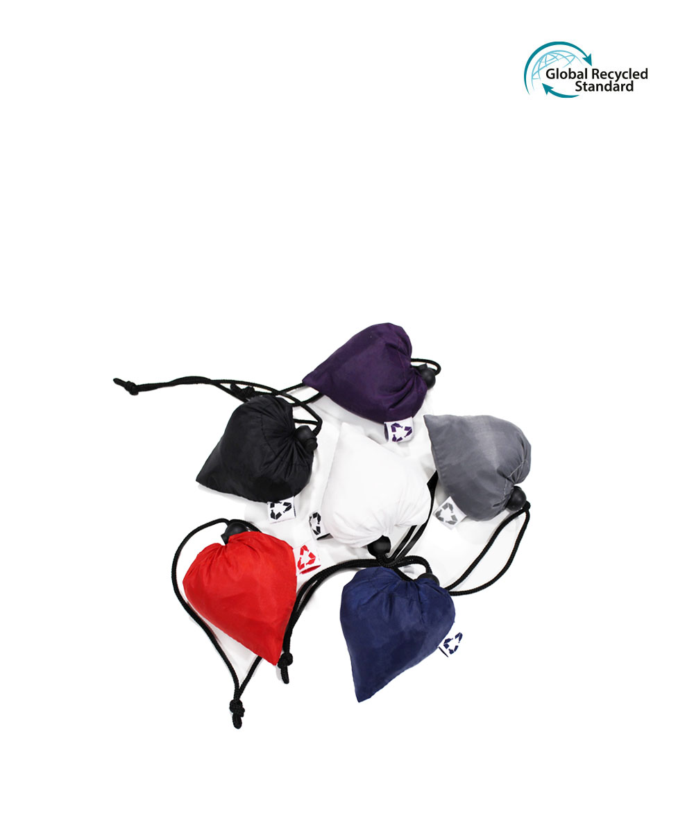 Foldable rPET bags