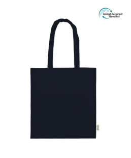 Black Recycled Cotton Bag